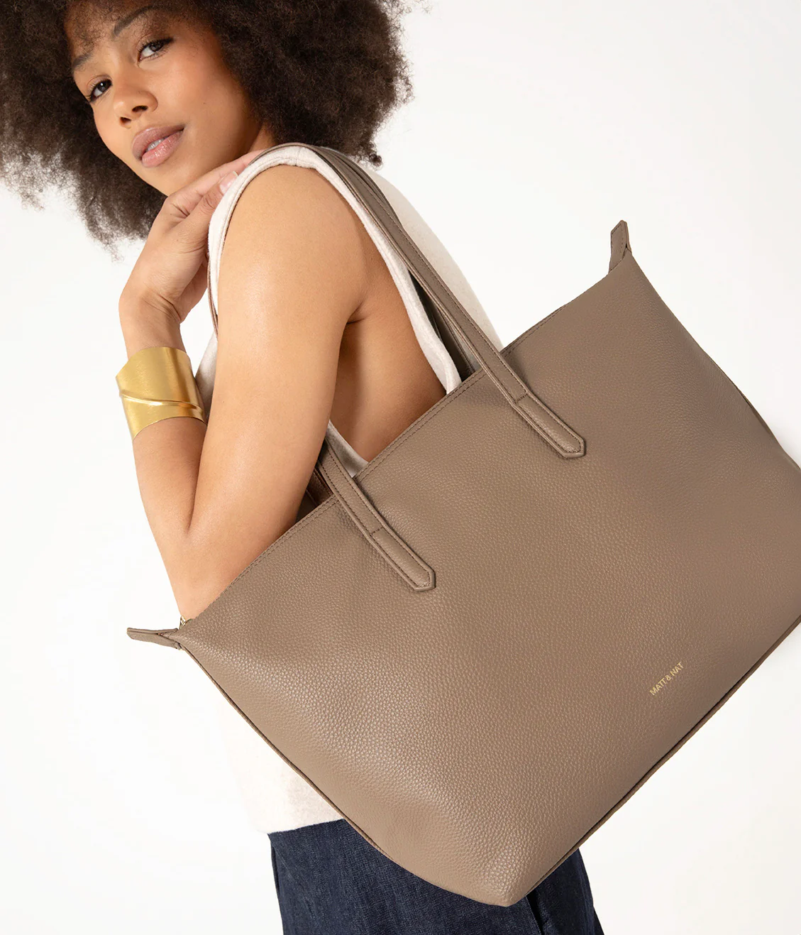 ABBI Vegan Tote Bag - Grain - Image 96