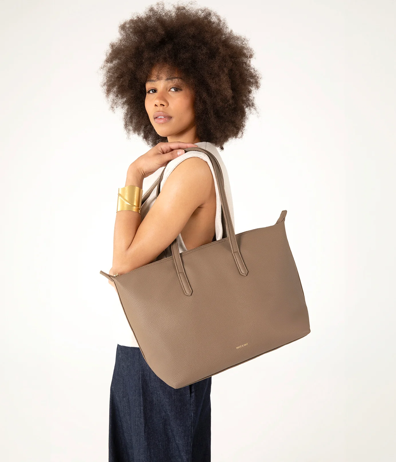 ABBI Vegan Tote Bag - Grain - Image 98