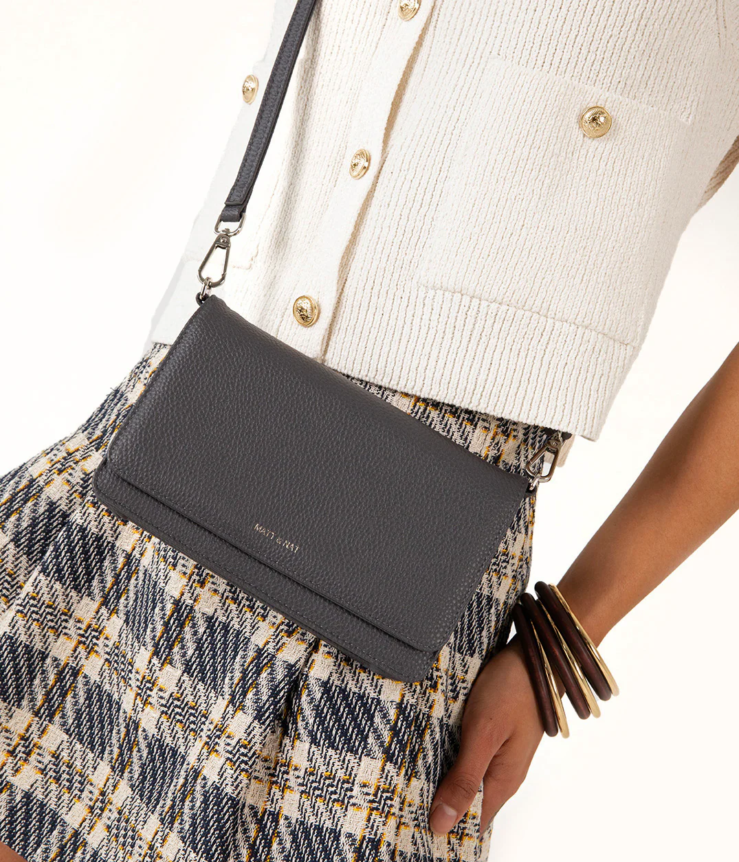 BEE Vegan Crossbody Bag - Grain - Image 102