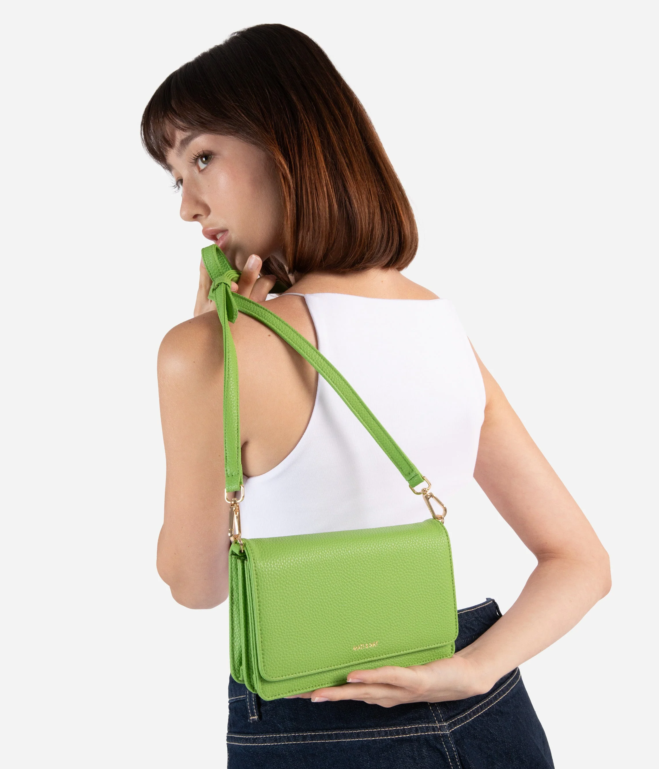 BEE Vegan Crossbody Bag - Grain - Image 11