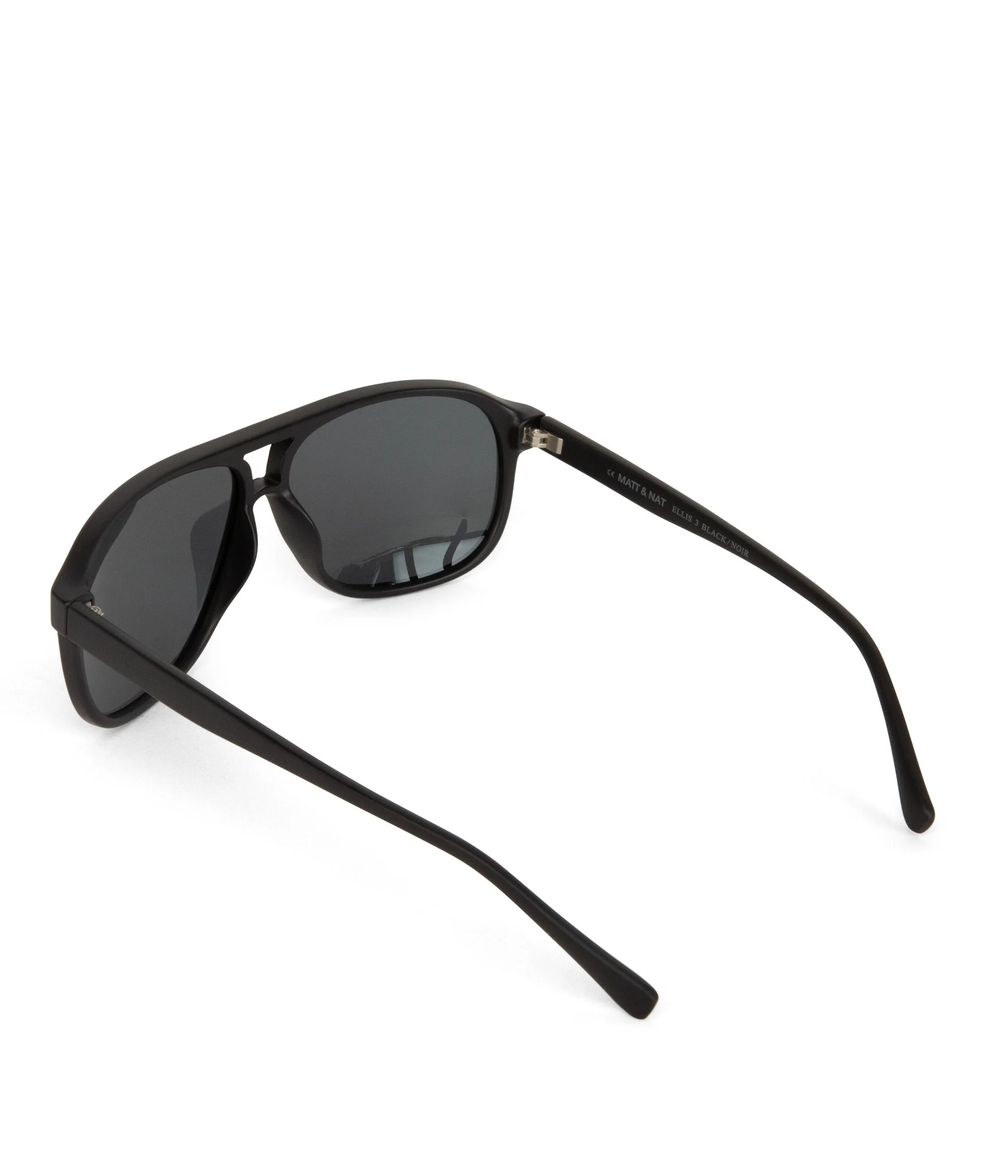 ELLIS-2 Recycled Brown Aviator Sunglasses - Image 5