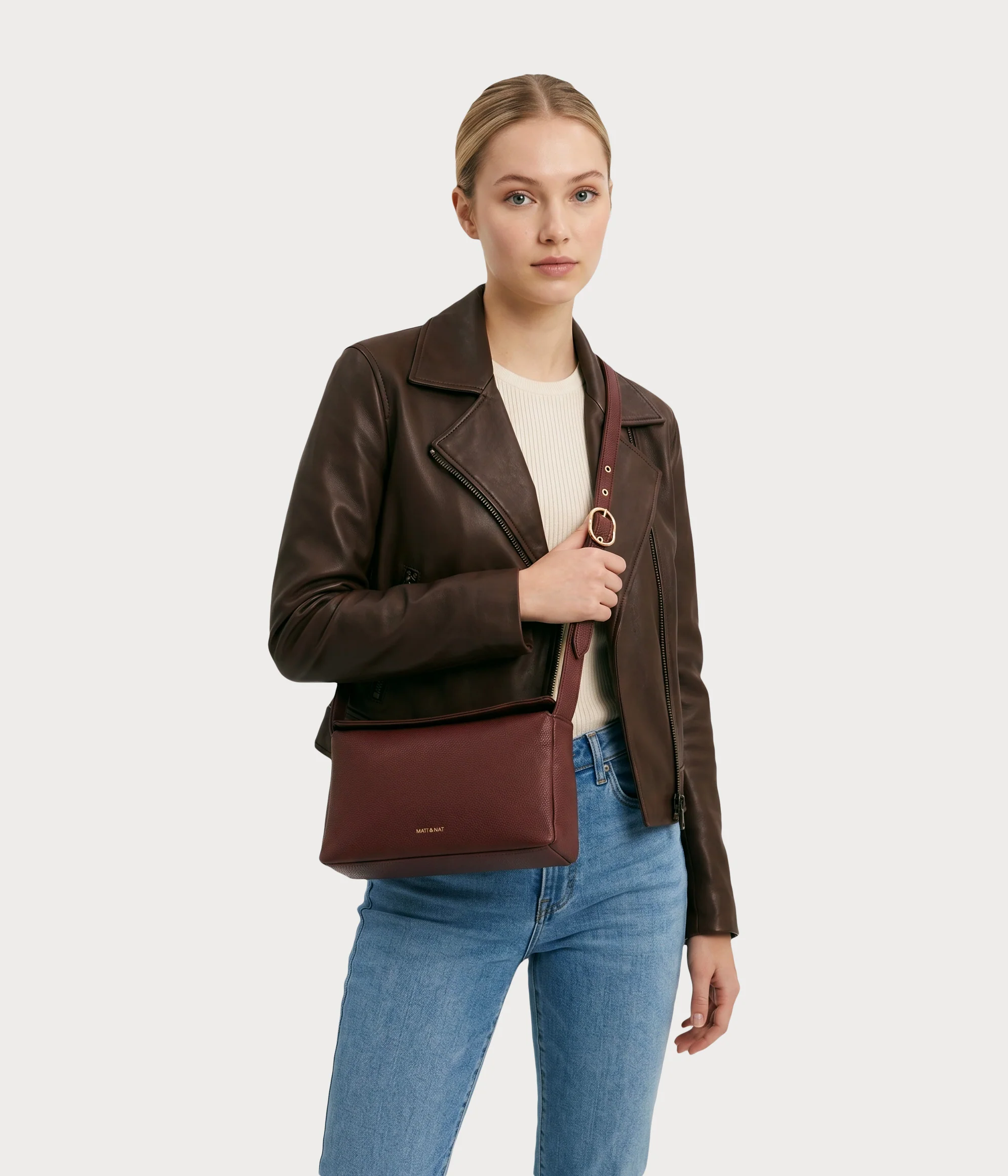 KERI Vegan Crossbody Bag – Grain - Image 42