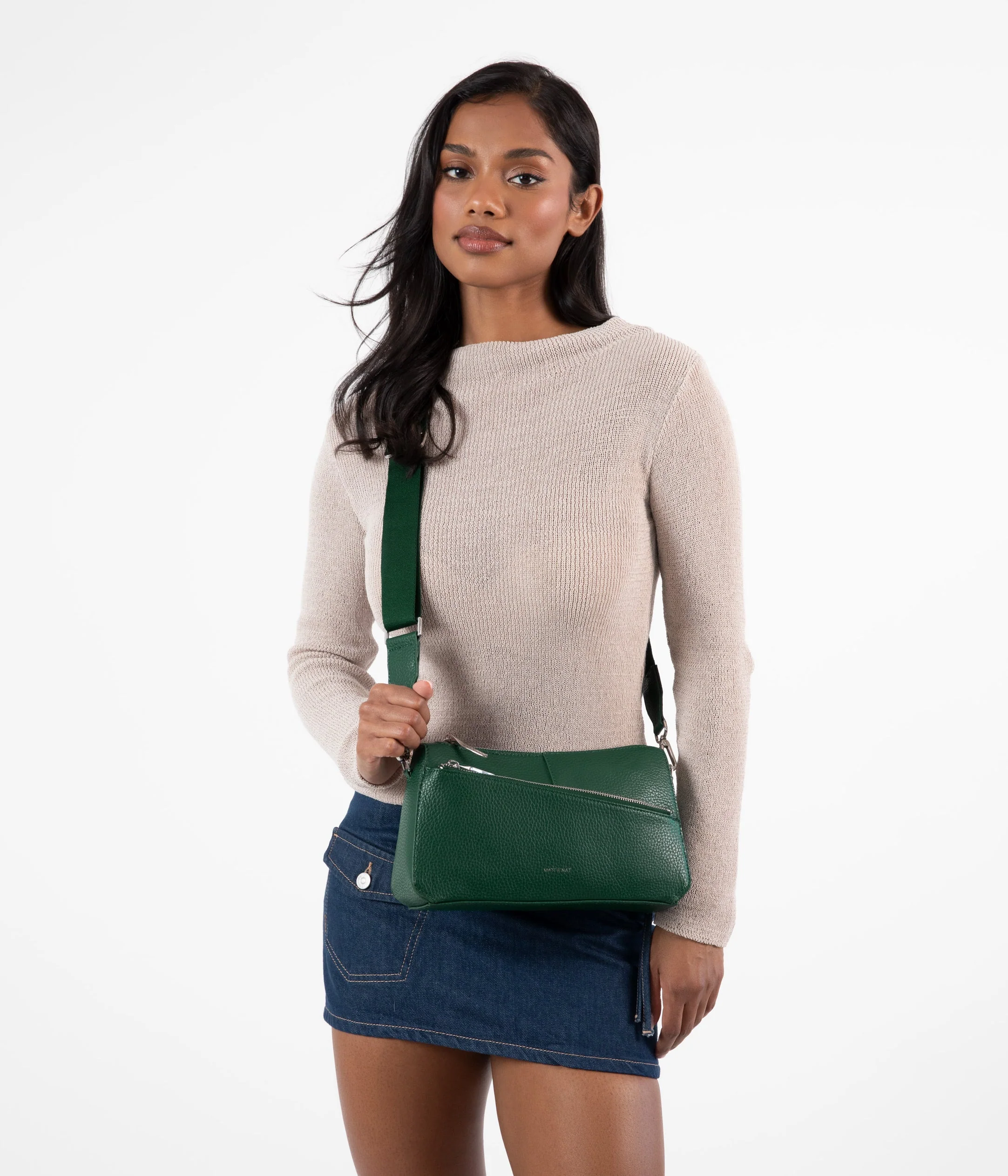 JANICE Vegan Crossbody Bag - Purity - Image 53