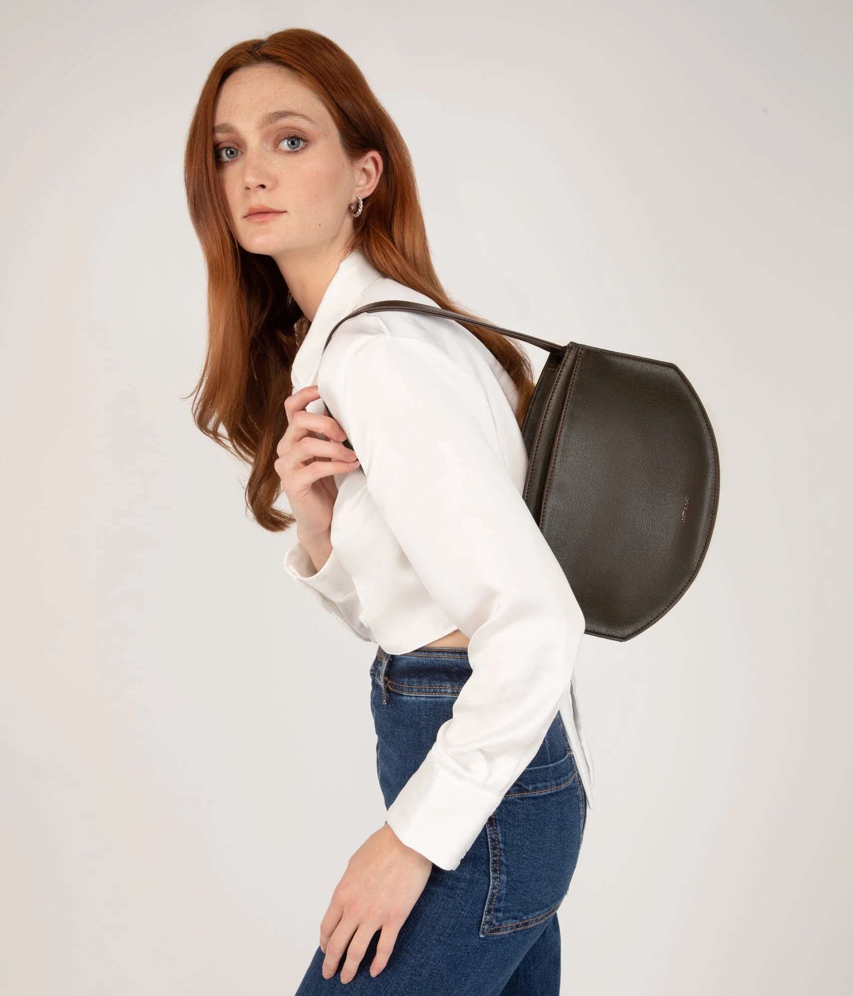 JENINE Vegan Shoulder Bag - Vintage - Image 8