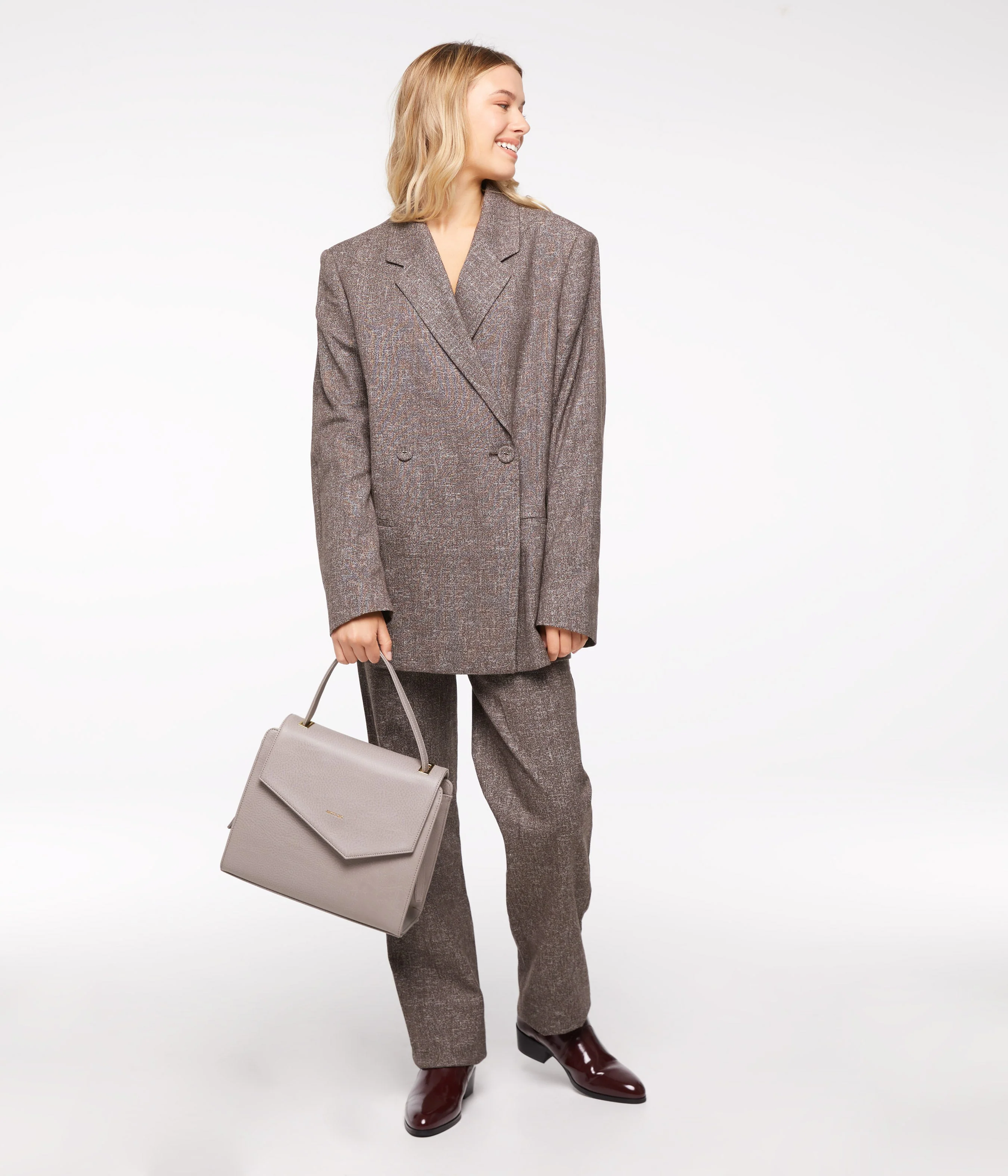 MINJI Vegan Satchel - Dwell - Image 5