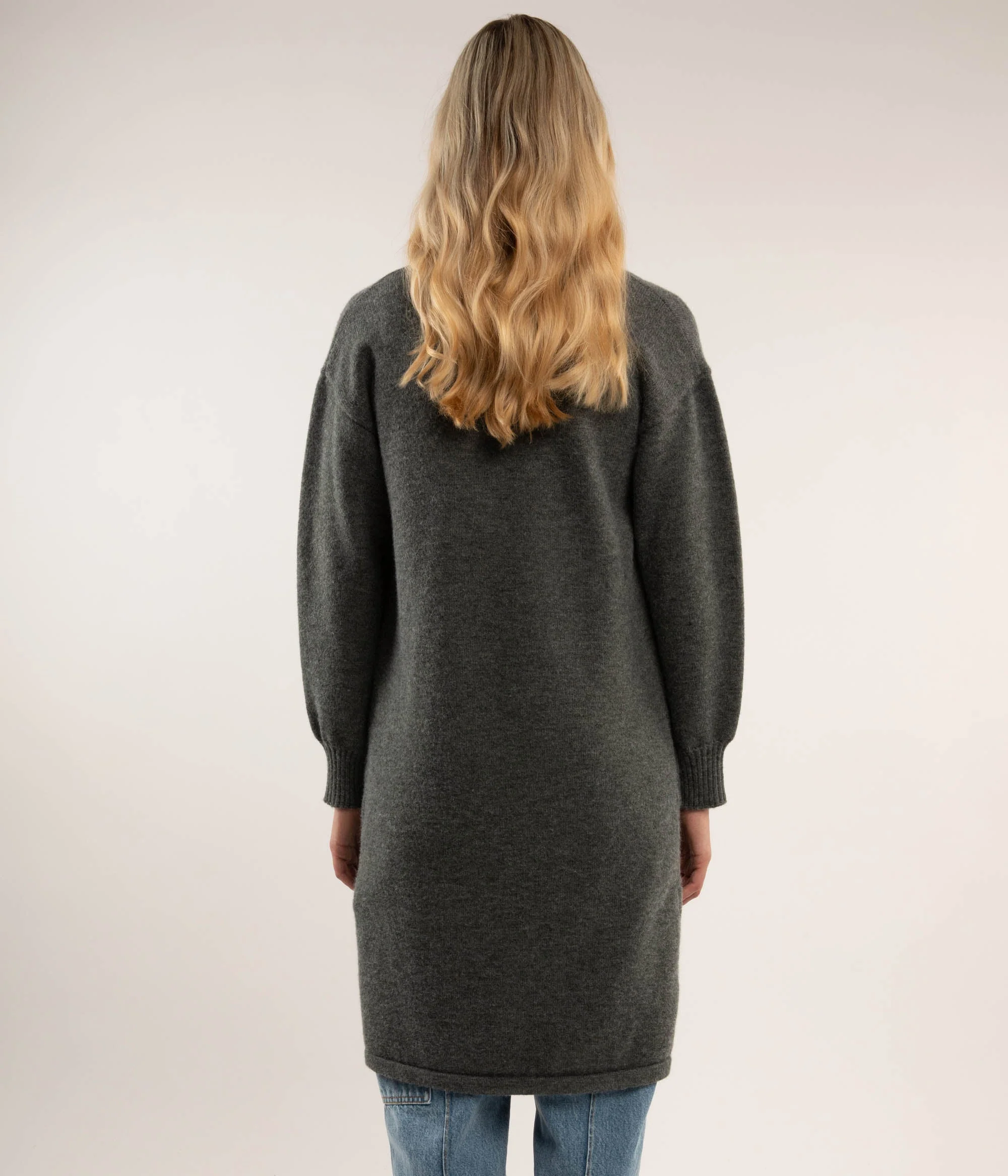 NESS Knee-Length Cardigan - Image 14