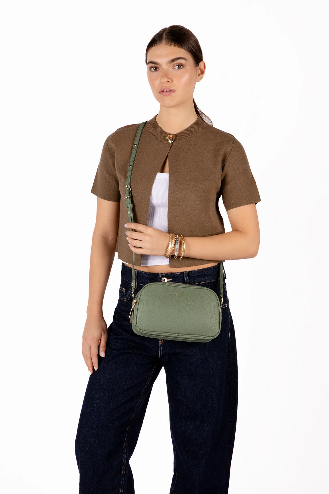 PAIR Vegan Crossbody Bag - Grain - Image 55