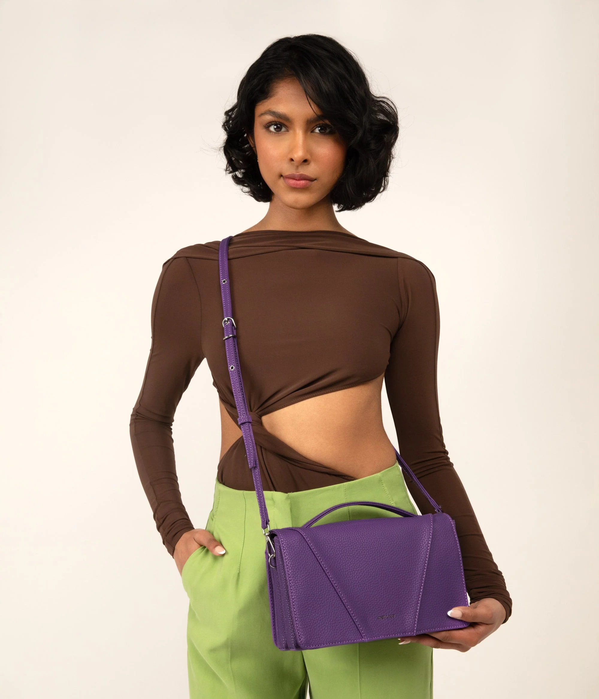 RENEE Vegan Crossbody Bag - Purity - Image 16