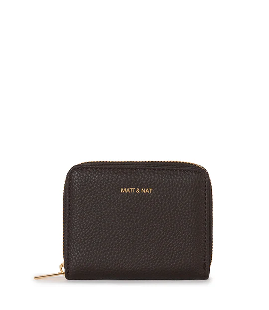 RUE Small Vegan Zip Wallet - Grain - Image 61