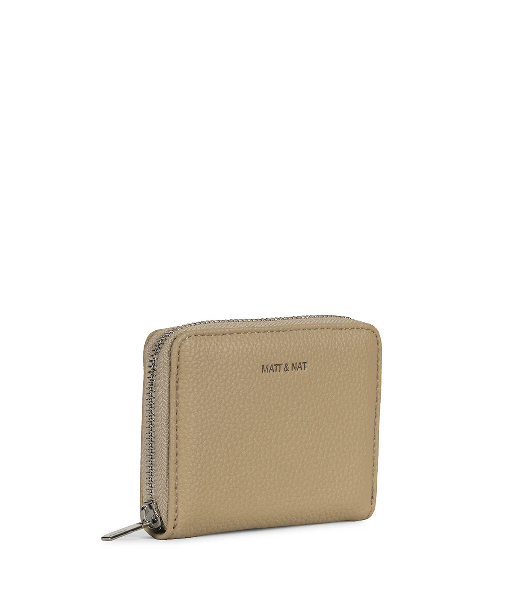 RUE Small Vegan Zip Wallet - Grain - Image 66