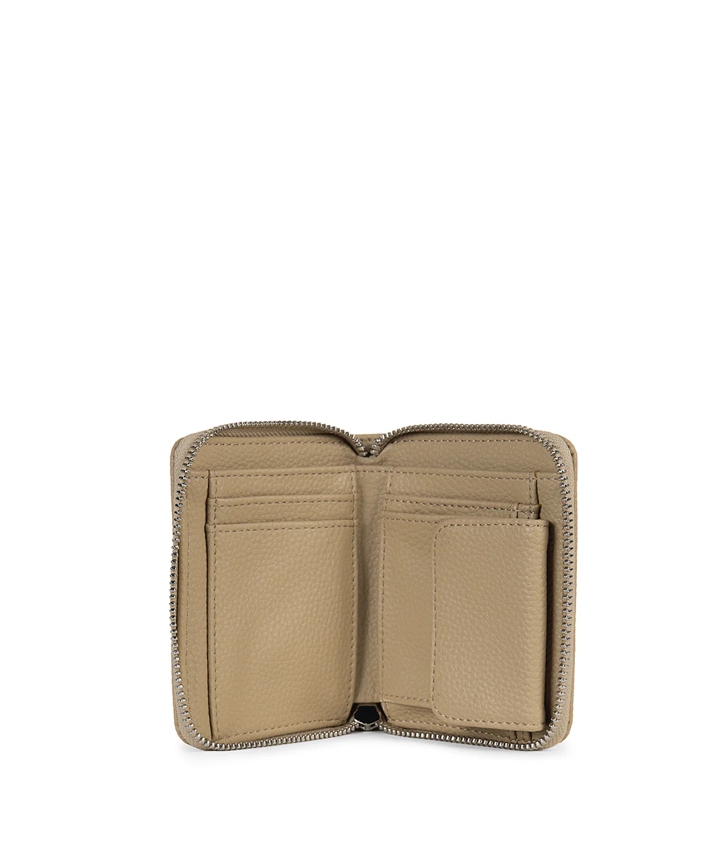 RUE Small Vegan Zip Wallet - Grain - Image 67