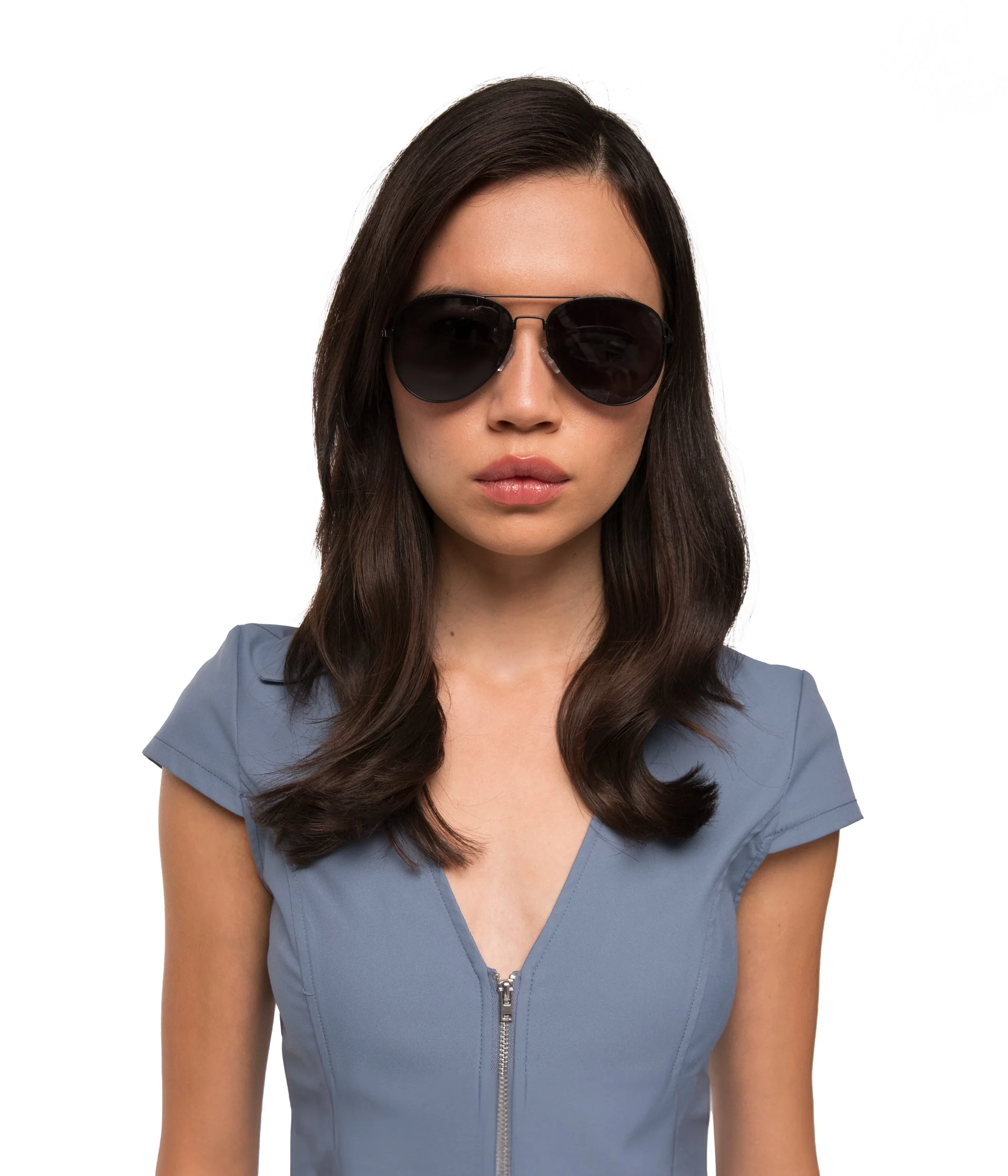 SADIE Metal Aviator Sunglasses - Image 16
