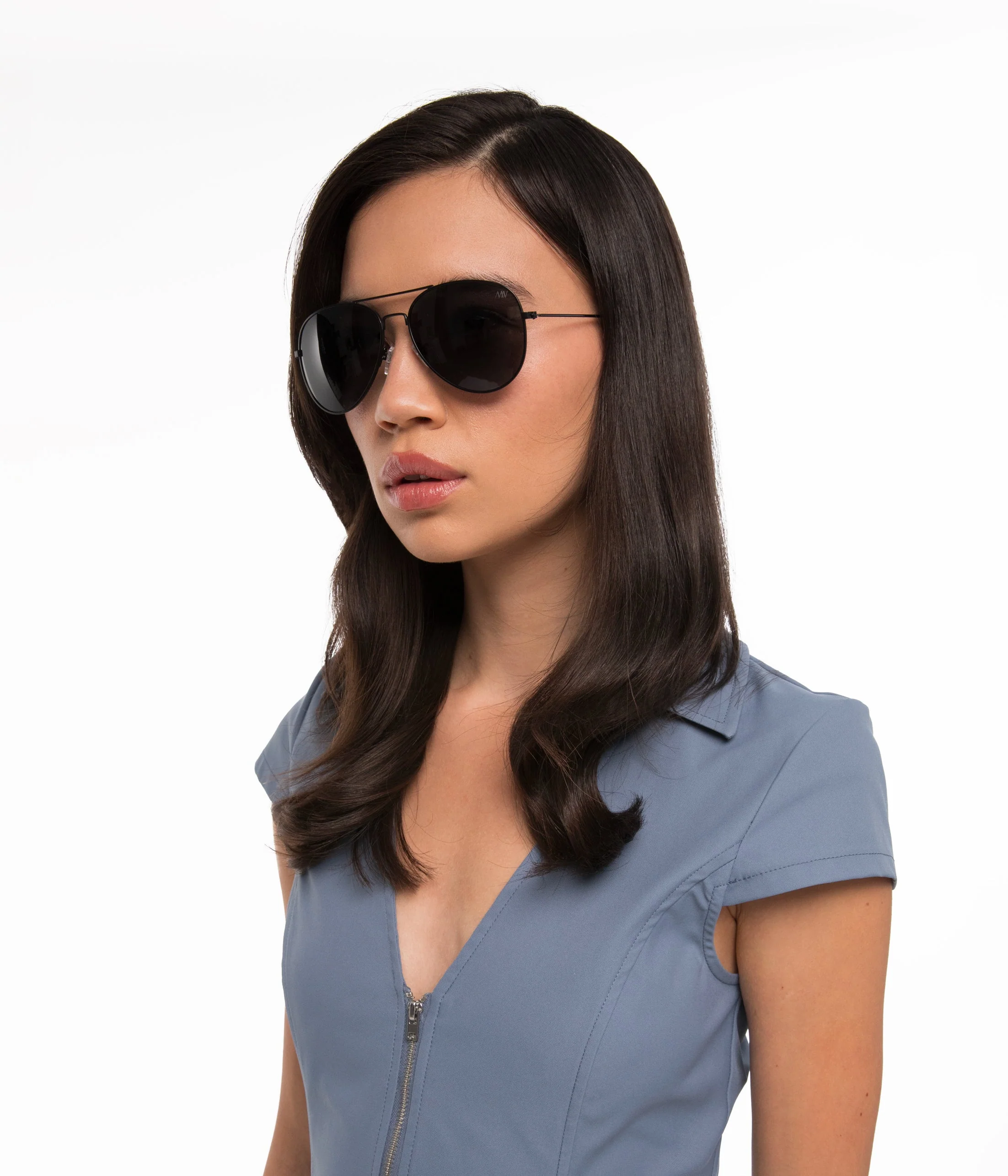 SADIE Metal Aviator Sunglasses - Image 21