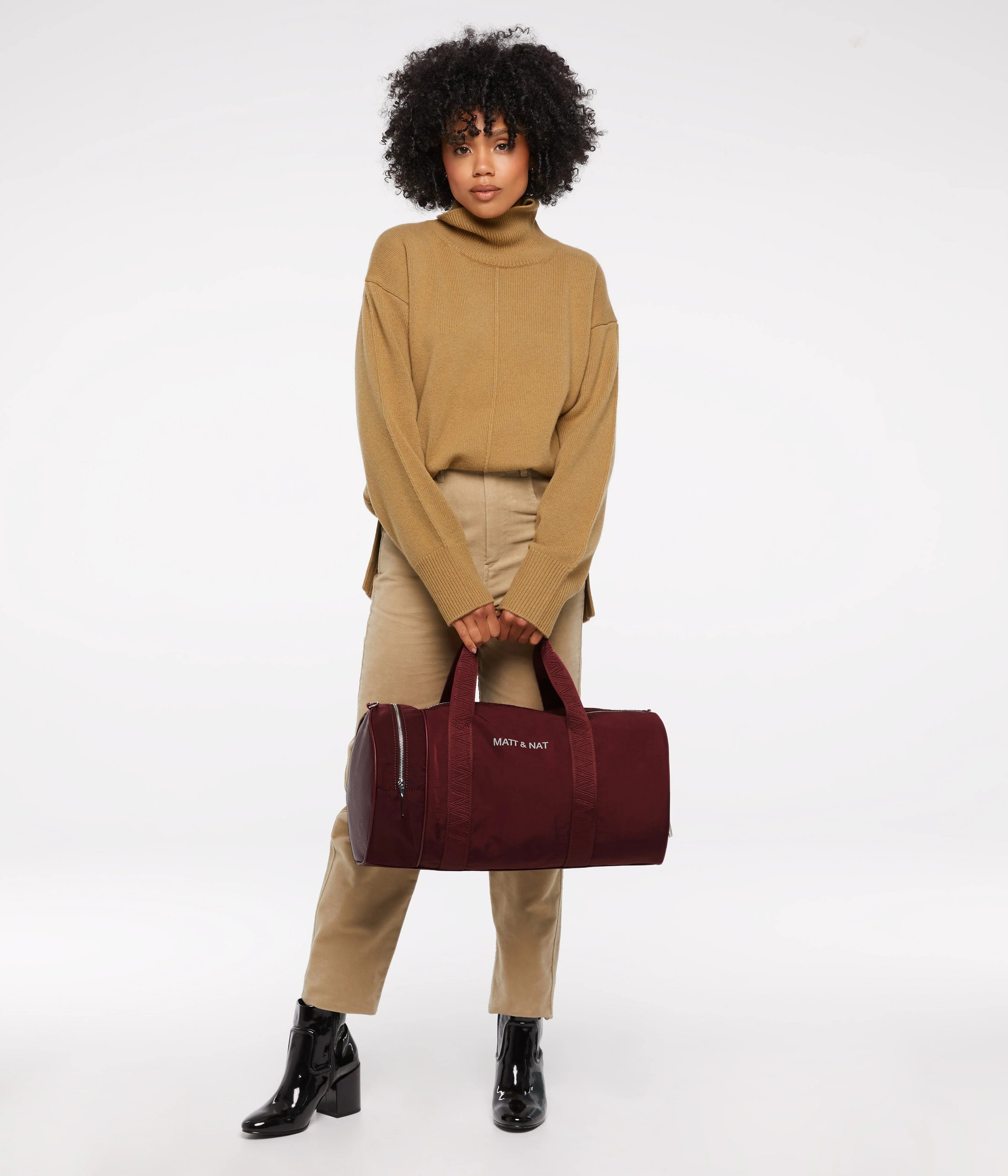SHAY Vegan Duffle Bag - Oam - Image 19