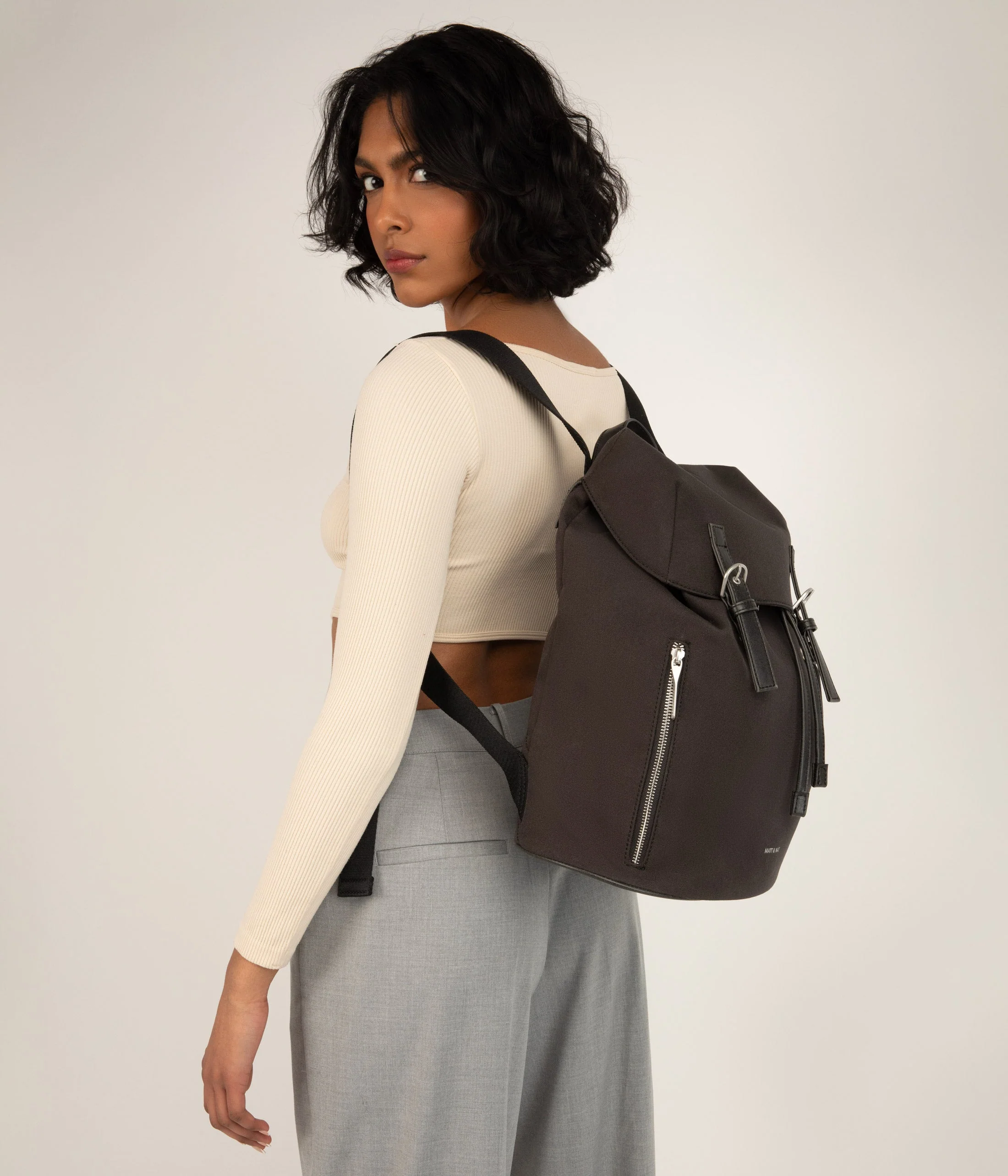 THEO Vegan Backpack - Canvas - Image 3