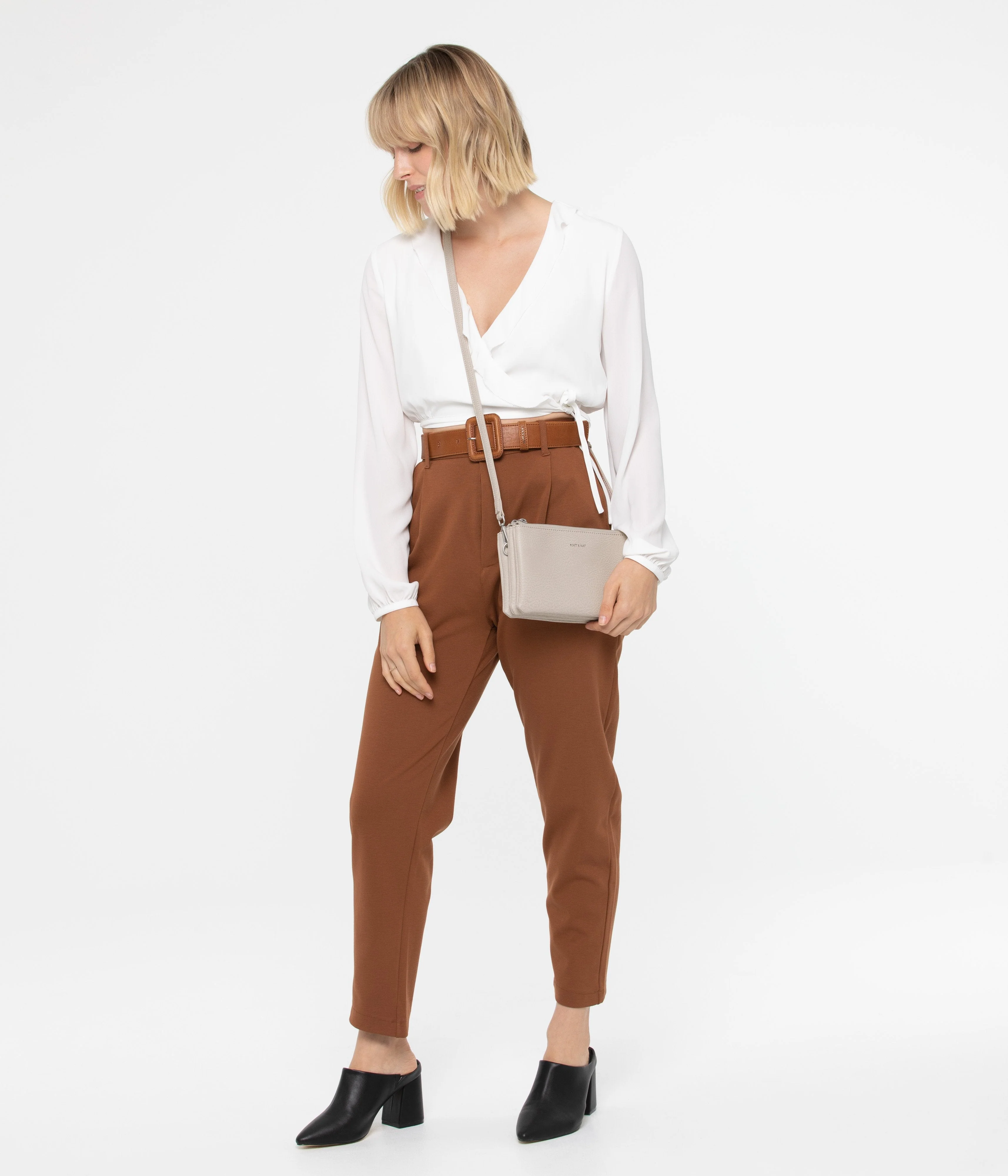 TRIPLET Vegan Crossbody Bag - Dwell - Image 29