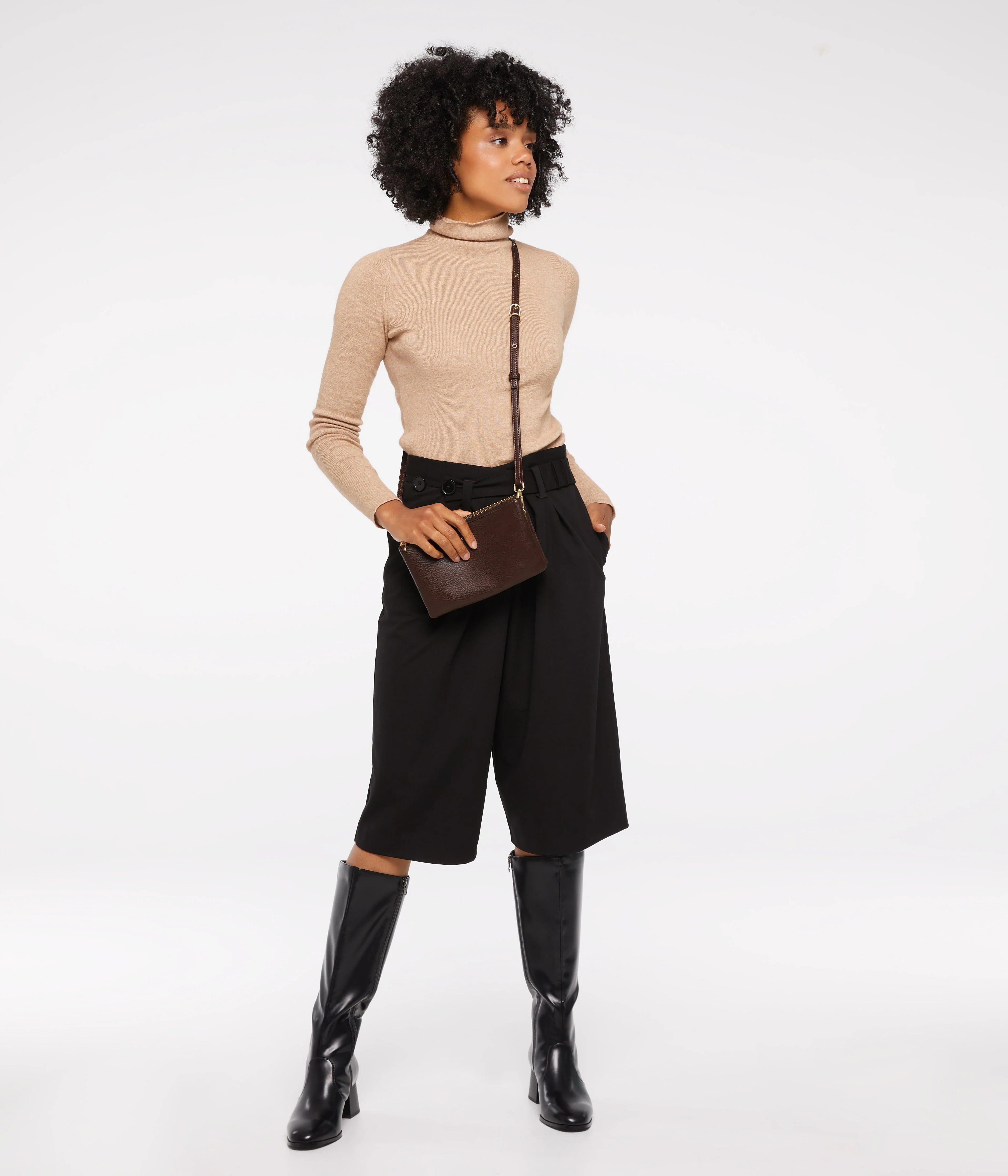 TRIPLET Vegan Crossbody Bag - Dwell - Image 4